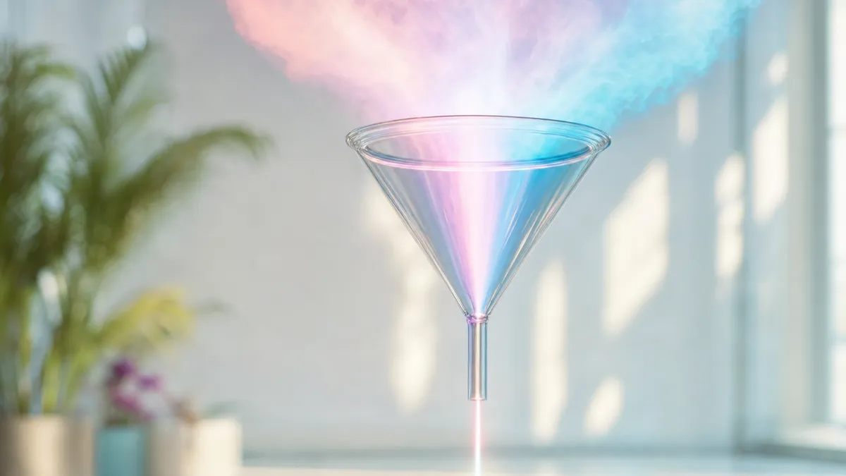 Prompten lernen – eine klare Eingabe an einem Laptop formulieren